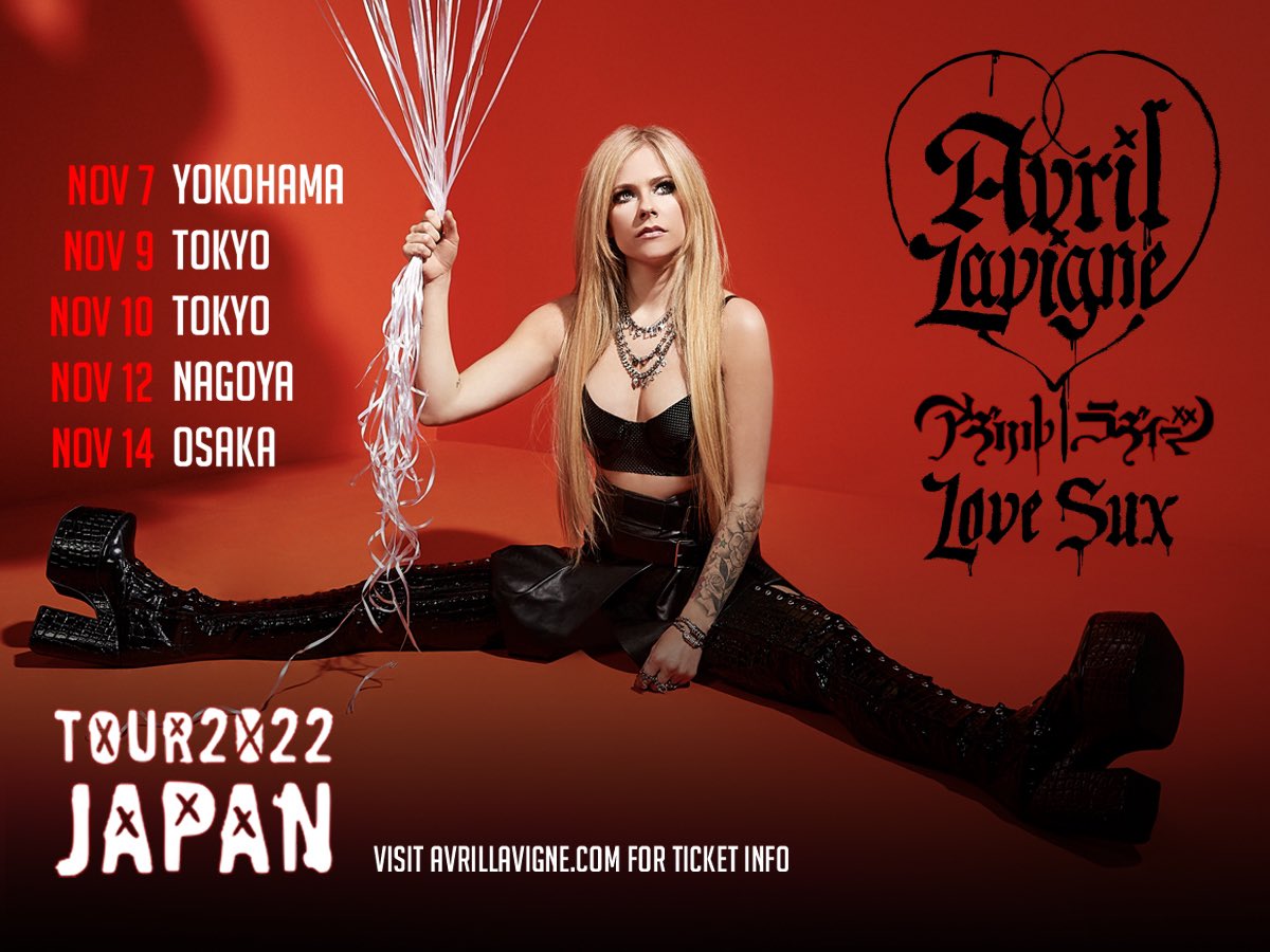 Avril Lavigne、8年振りの来日ツアーがスタート! | PUNKLOID