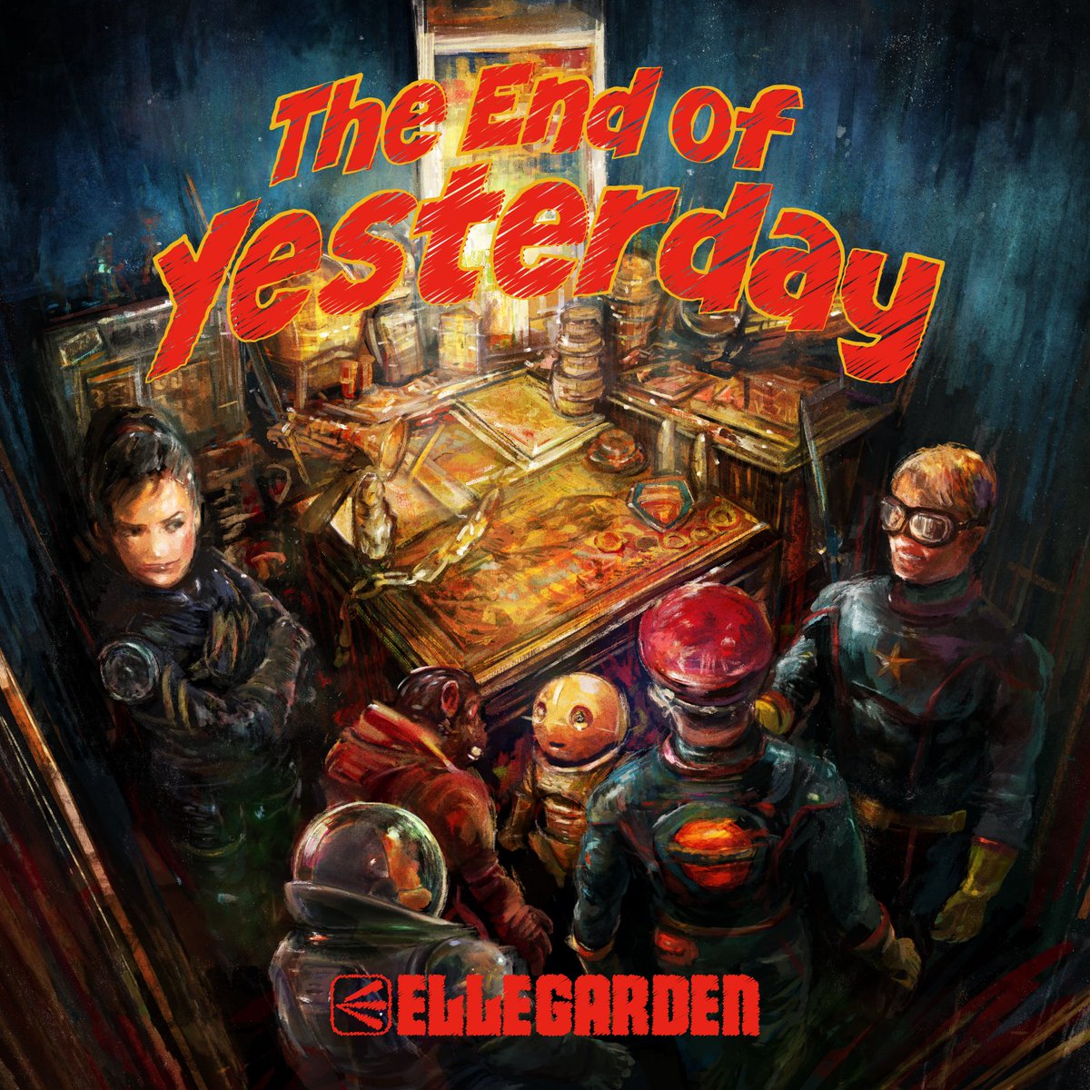 ELLEGARDEN、16年ぶり待望のニュー・アルバム『The End of Yesterday 